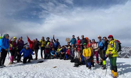 گزارش برنامه صعود قله اوشک