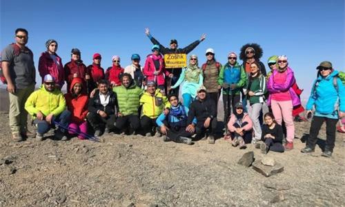 گزاش برنامه قله زشک